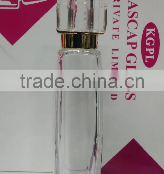 50ml Fancy Glass Perfume Bottles,Perfume Bottles With Cap and Pump photo-2