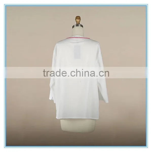 New Design Custom t Shirt Sweatshirts Office Lady Shirt With High Quality photo-5