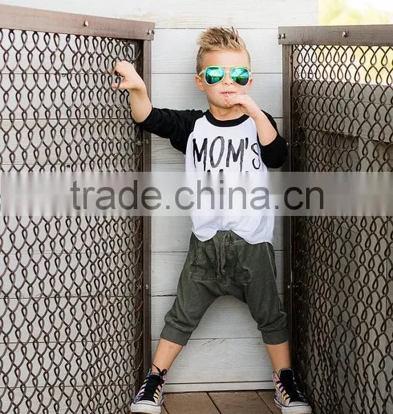 Summer Playful And Funny Raglan T-shirts Created For Kids Clothes In China photo-4