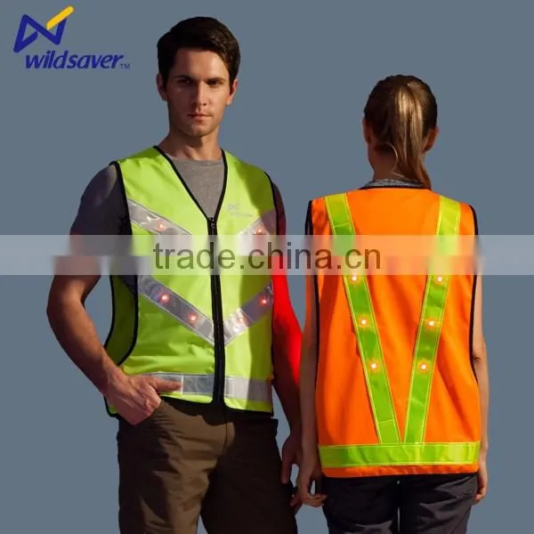 Hi Security LED Worker Construction Safety Vest photo-2