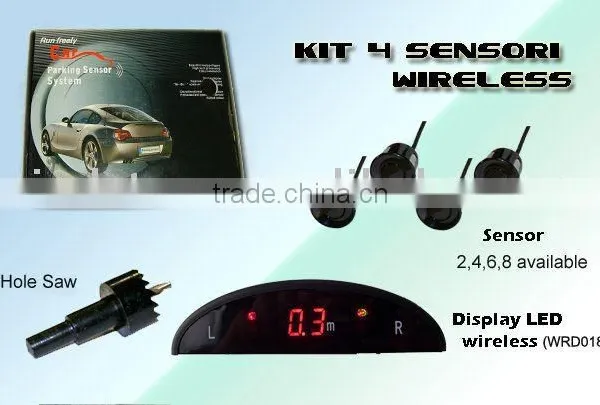 Wireless System Mini LED Display Car Reverse Sensor