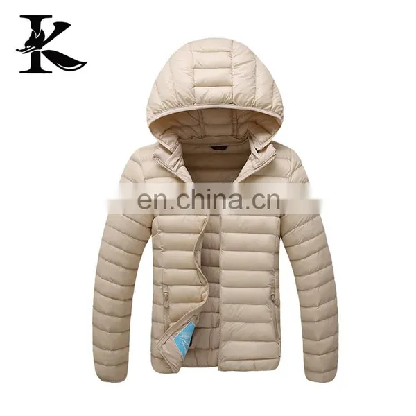 Colorful Windproof Nylon Padded Winter Jackets Coat photo-5