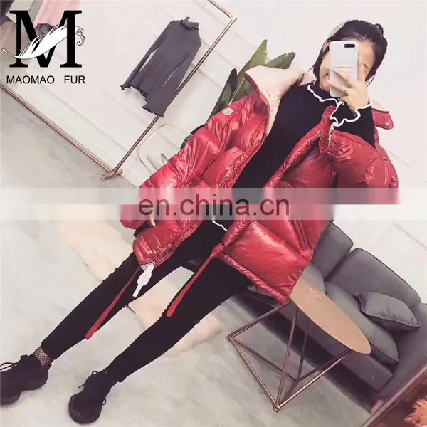 2017 Top Fashion European Down Coat /Winter Women Down Coat photo-6