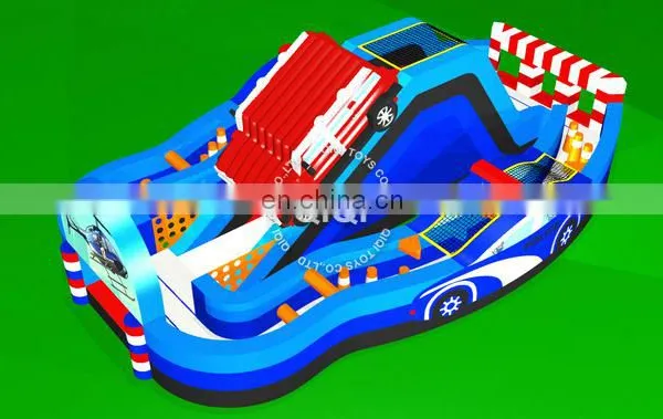 Used Commercial Adult Inflatable Obstacle Course for Sale photo-2