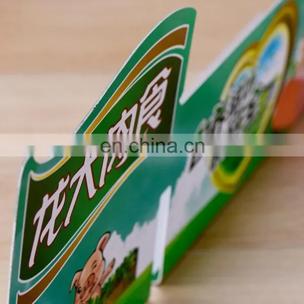 Factory Wholesale Price PVC Plastic Table Card ,food Advertisement Display Card,PVC Advertisement Promotion Card photo-5