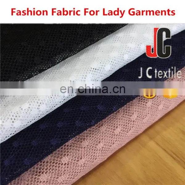 JC-K61943C Wholesale Textile Nylon Stretch Jacquard Mesh Fabric photo-6