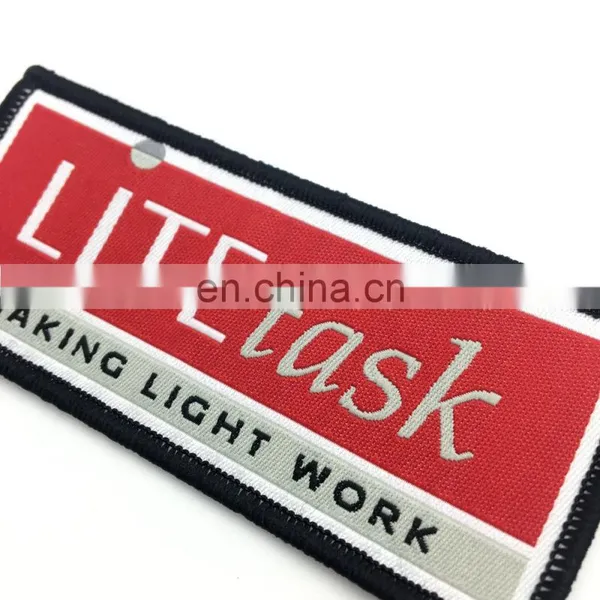 China Factory Directly Custom Digital Printed Woven Patches photo-3