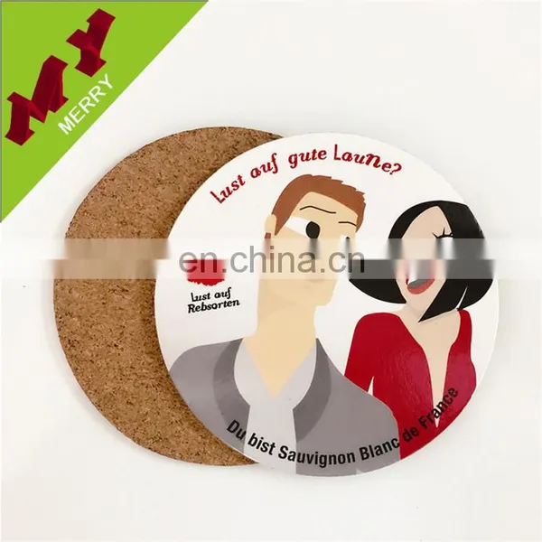 Drink Wood Coaster / Paper Cork Coaster for Sale photo-6