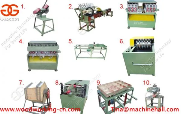 Automatic bamboo toothpick processing machine supplier in China