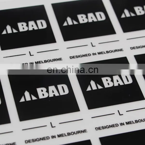 Wholesale Custom Wash Care Labels for t Shirts photo-6