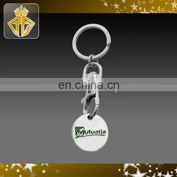 Custom Soft Enamel Trolly Coin Keychain photo-4
