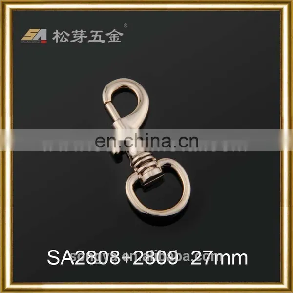 Different Design And Colors Metal Zinc Alloy Hook Buckles Series, Gold Plated Snap Hook photo-3