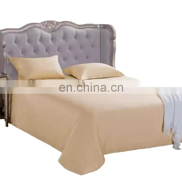 Five Star Hotel Cotton Sateen Flat Sheet Bed Sheet photo-2