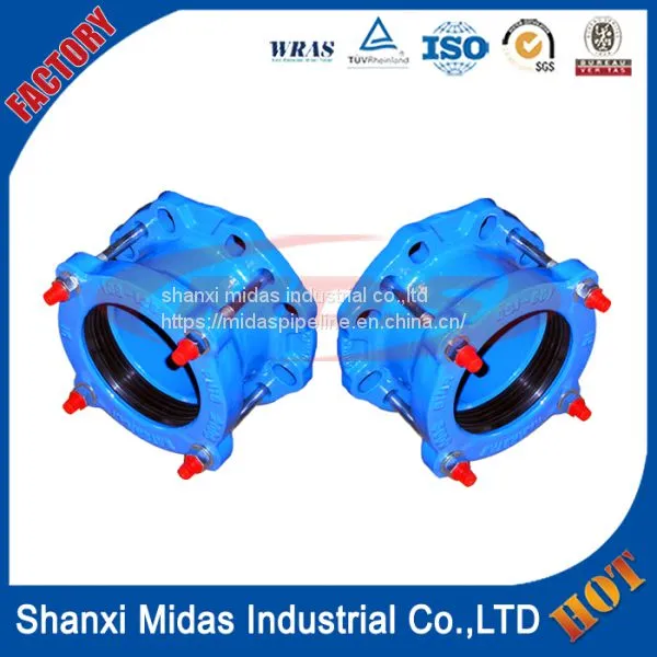 Ductile Iron Universal Wide Range Flange Adaptor for PE Pipes photo-3