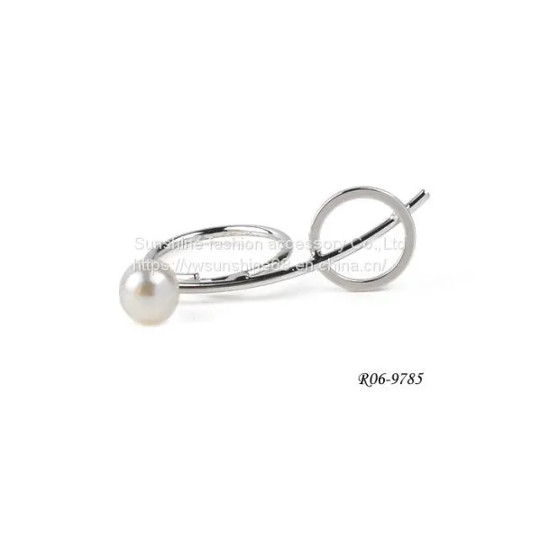 Band R06-9785， Mood Rings，Metal Alloy Rings，Stainless Steel Rings photo-2