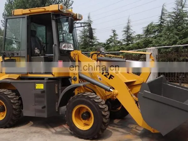 1.0ton Skidsteer Loader With Snow Blade photo-4