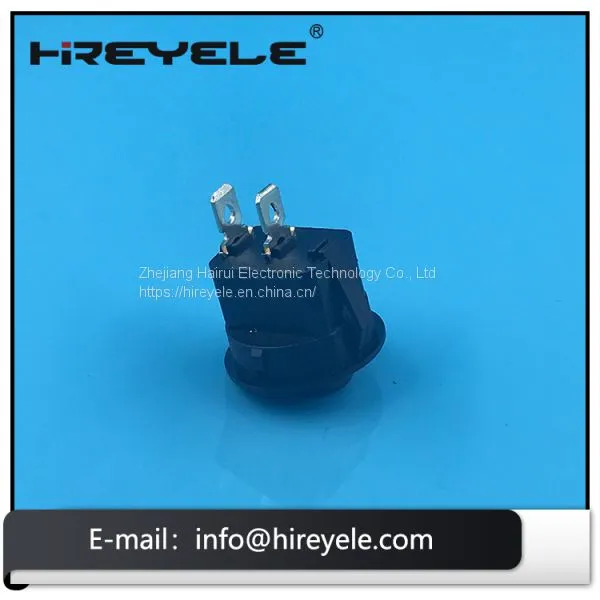 Miniature 6A 250VAC SPST 2 PIN ON OFF PCB RS Rocker Switch photo-2