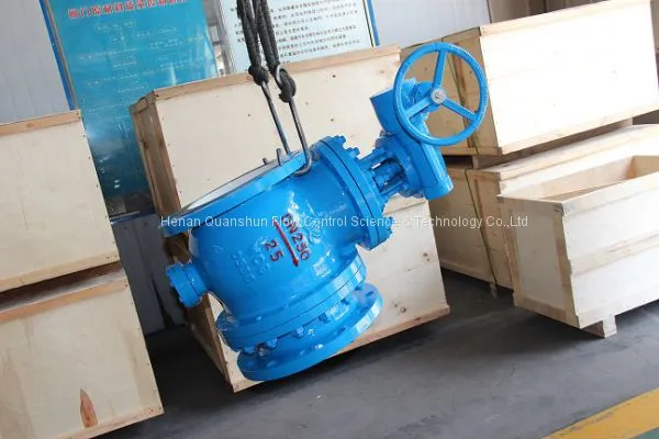 Full Bore Top Entry Eccentric Ball Valve For District Heating Water photo-2