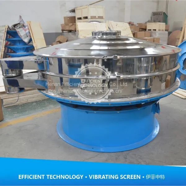Fine Food Screening Rotary Circular Vibrating Screen Classifier Manufacturer photo-4