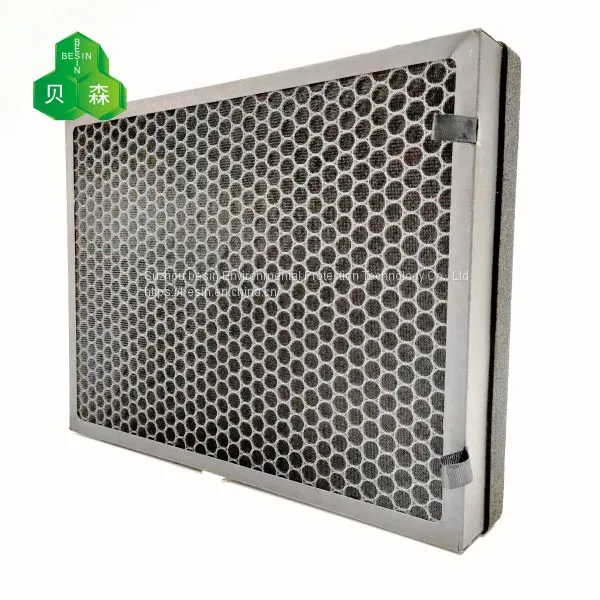 Suzhou Besin High Efficiency Filter HEPA Filter Screen Composite Activated Carbon Filled Granular Filter Screen photo-4