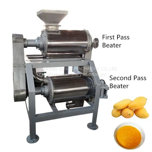 Stainless Steel Tomato Paste Processing Machine Mango Pulper Fruit Puree Vegetable Pulp Making Machine WT/8613824555378 photo-2