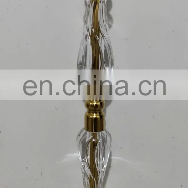 Stair Railing Stainless Steel Acrylic Handrail Post Titanium Satin or Mirror photo-2