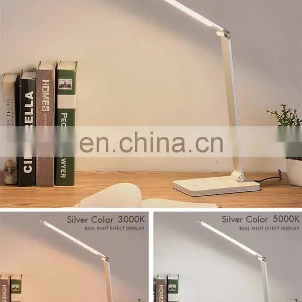 Factory Direct Supply Modern Led Wireless Charging Table Lamp Desk Lamp Dimmable Rechargeable Reading Lamp photo-4