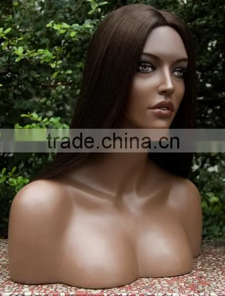 Head Mannequin Type and Fiberglass Material Cheap Mannequin H1049 photo-3