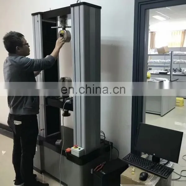WDW-100 Computerized Electronic 100KN Tensile Testing Machine for Plastic Tensile Tests photo-4