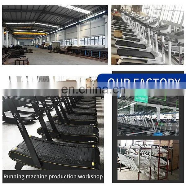 a China Slat Self-powered Non-motorized Home Fitness Body Strong Manual Commercial Use Woodway Curved Treadmill in Gym Equipment photo-4