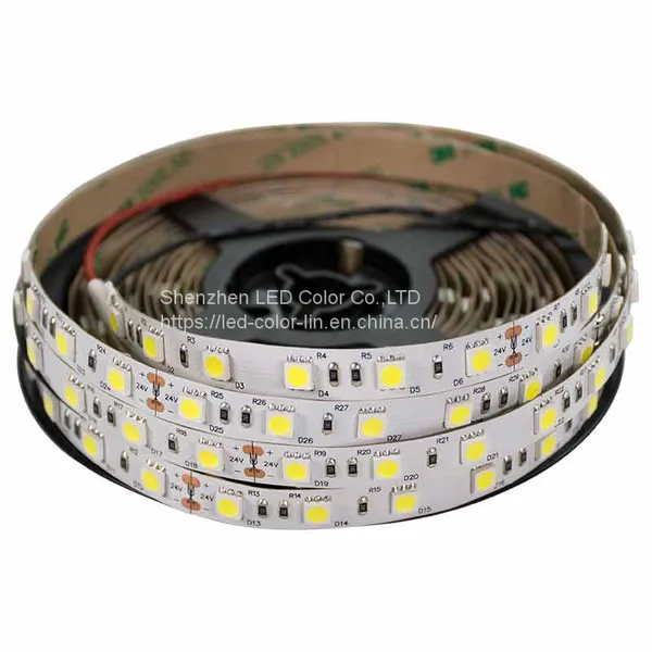 Digital Rgb Smart Light DC12v 24v Smd5050 60leds/m Cob Led Strip photo-2