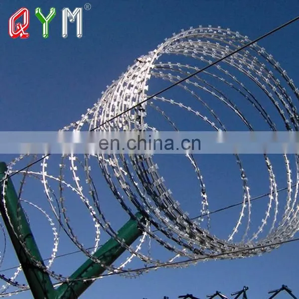 Galvanized Barbed Tape Concertina Barbed Wire Factory Price photo-4