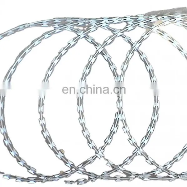 Barbed Razor Wire/ Stainless Steel Razor Barbed Wire/ Razor Wire Mesh photo-2