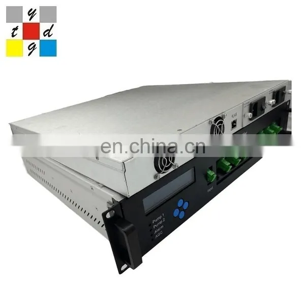 Yantai Yatai Warranty 3 Years High Quality 4 Port 20dbm High Power Catv Pon Edfa Optical Fiber Cable tv Amplifier Price photo-3