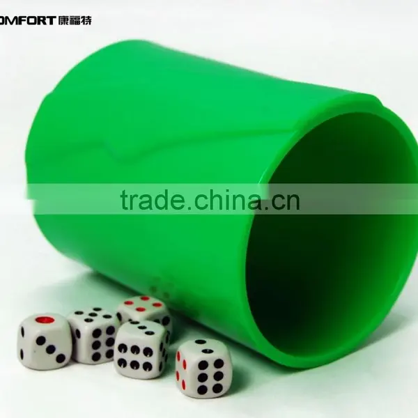 2015 Hot Sale Green Small Mini Portable Dice Shaker Cup photo-2