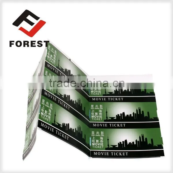 High Quality Folding Movie Ticket Movie Coupon photo-3
