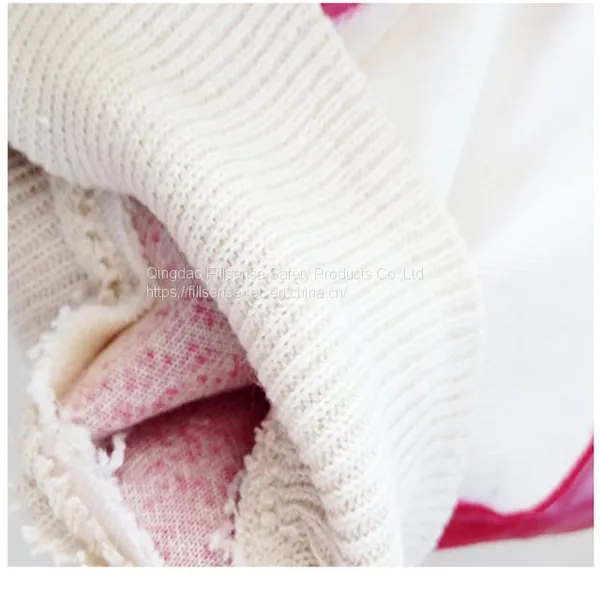 Cotton Interlock Liner Knit Wrist PVC Coated Work Gloves photo-3