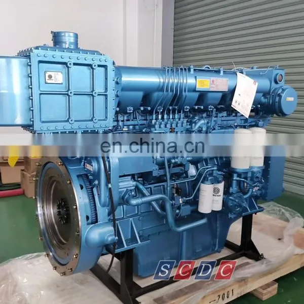 Best Price 6 Cylinder 735kw/1000hp/1500rpm 8170ZC1000-5 Weichai Marine Diesel Motor photo-3
