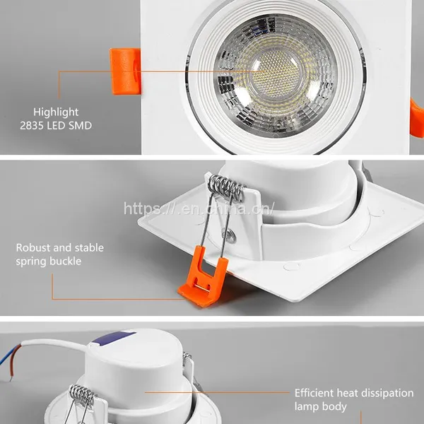 A Surface Mounted Led Downlight AC LED Bulb Outdoor Adjustable Led Downlight Lamp Spot Light photo-2