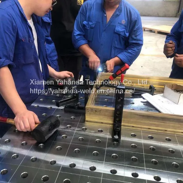YAHANDA Fixture Height Rod for 3D/2D Welding Table photo-3