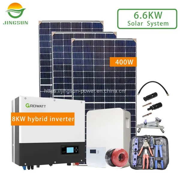 6.6 KW Solar System 400W Solar Panels