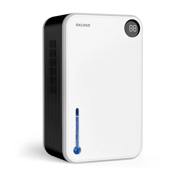 Wholesale Factory LED Touch Panel 1200W Dehumidifiers AC110 /220V Defrost/ Dehumidification With 2.4L Capacity
