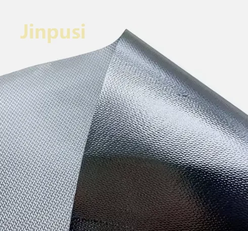 Shading Rate 41%-99%Plain Polyester Plain Conductive Fabric RFID Blocking Fabric Good Shielding Effectiveness