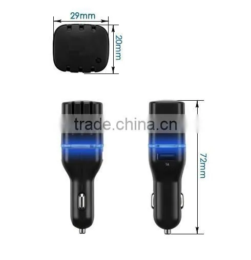 Car Air Purifier Ionizer for In-Car Air Cleaner With 2 USB Port for Charging Mobile photo-6