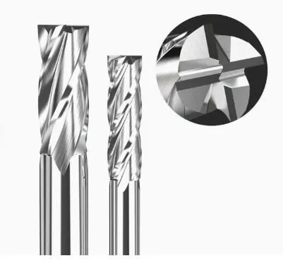 Carbide End Mill Cutter 3 Flutes Milling Cutter for Aluminum Cutter Endmill Fresas CNC Cutting Tool