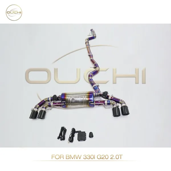 Exhaust Titanium Catback for BMW F40 M135i B48/M240I B58 G42/340I F30/330i G20/335i E92 Electronic Valve High-performance Automotive Exhaust Parts photo-4