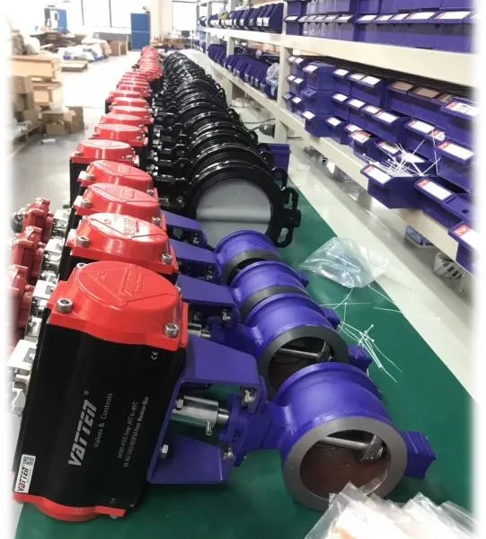 V-Port Ball Valve With Positioner for Precise Flow Control