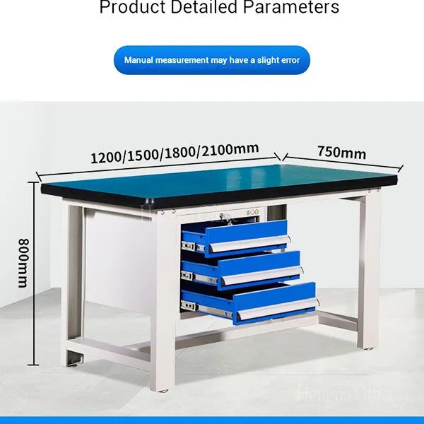 Battery Pack Assembly Workbench — ESD Safe Heavy Duty Bench for Li-Ion Production Lines photo-3