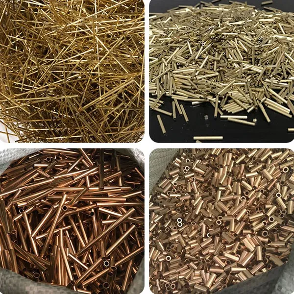 Tubo compuesto de cobre y acero en diversas formas