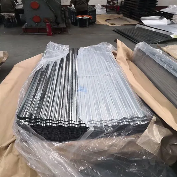 Factory Hot Dipped Galvanized Corrugated Roofing Sheet DX51D+Z Zinc Coated GI Corrugated Steel Sheet For Warehouse Farm Roof Wall photo-3
